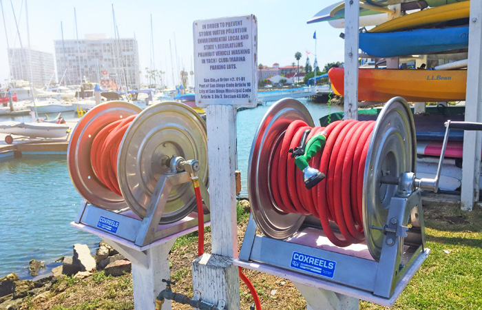 marine coxreels application