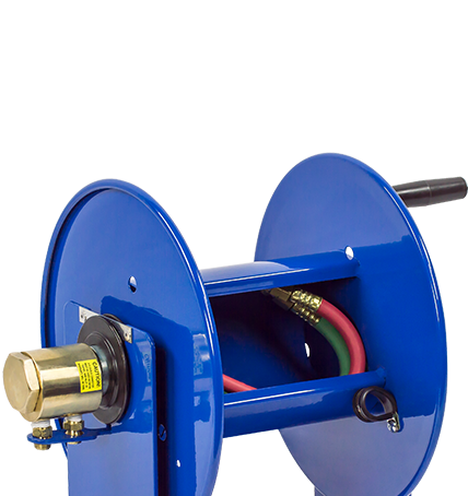 Coxreels 112W-1-100 Large Capacity Welding Hose Reel, 100 Ft, 200 PSI, Hose  Included